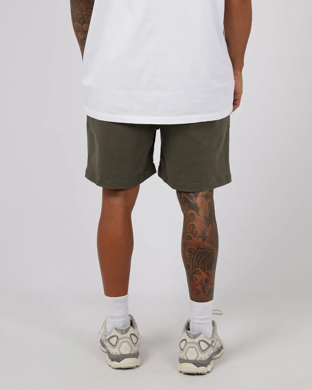 17" Twill Jogger | Khaki