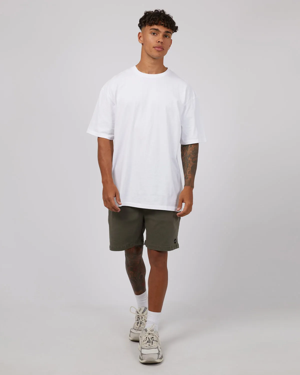 17" Twill Jogger | Khaki