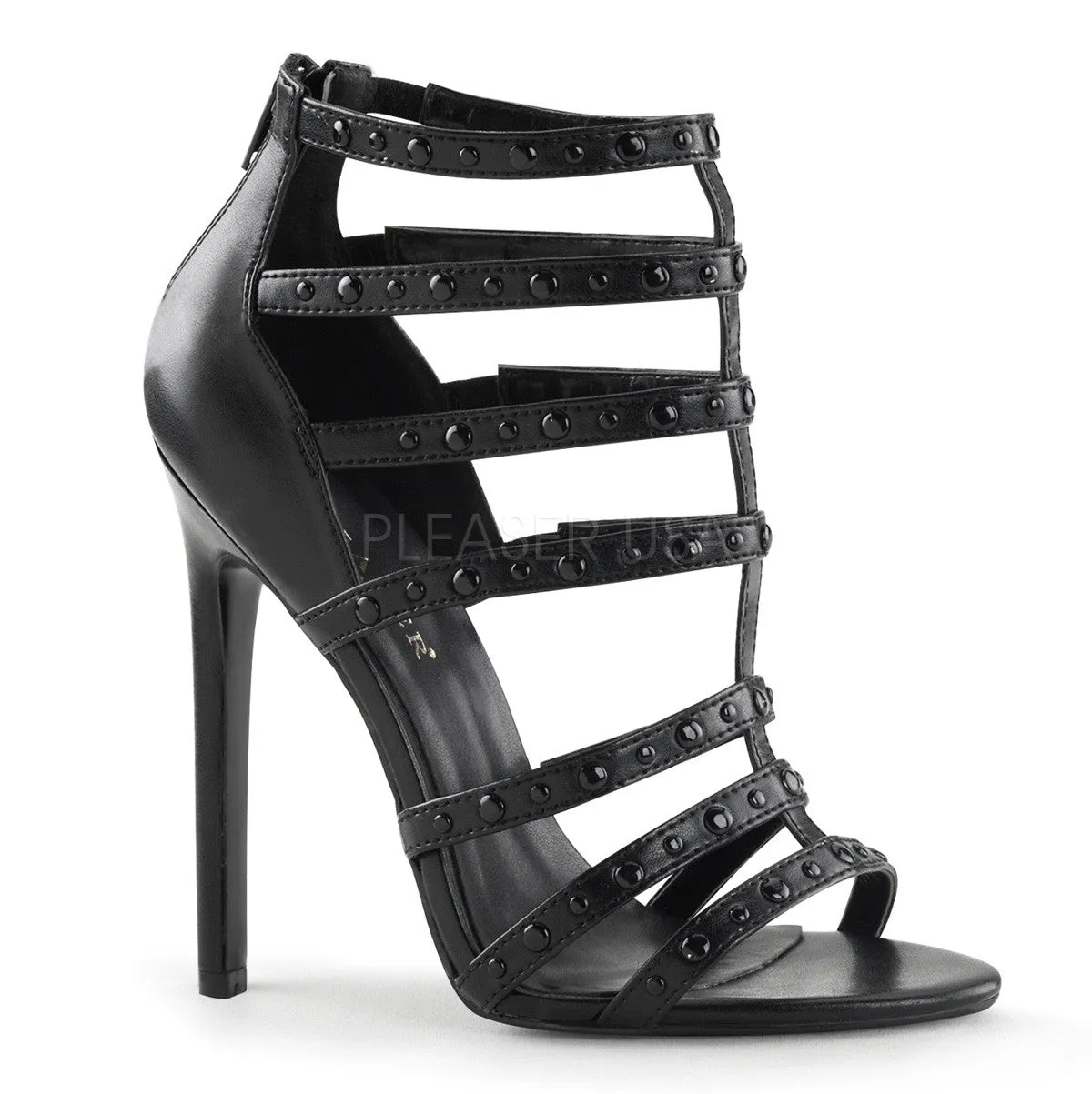 5 Inch Heel SEXY-15 Black Pu