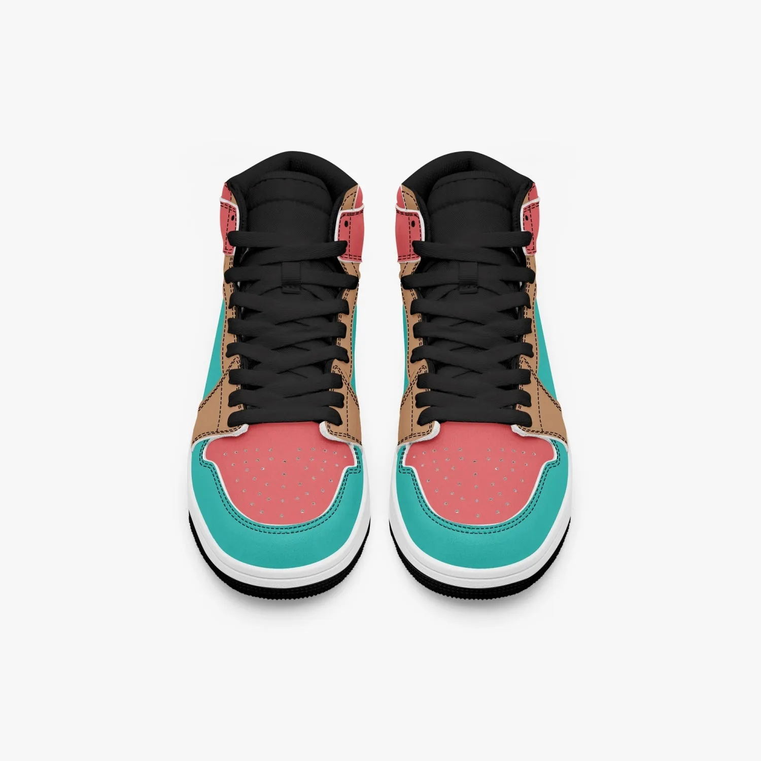 901 Retro Hoop Dreams by Niche Era – Men’s High-Top Basketball Shoes