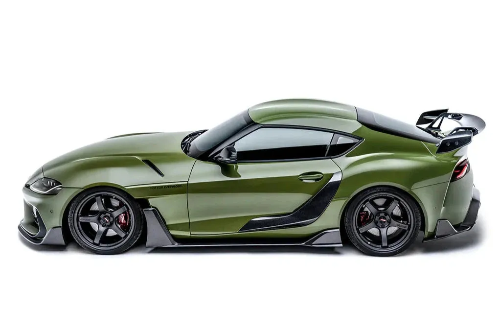 ADRO A90 Supra Carbon Side Skirt Set V2