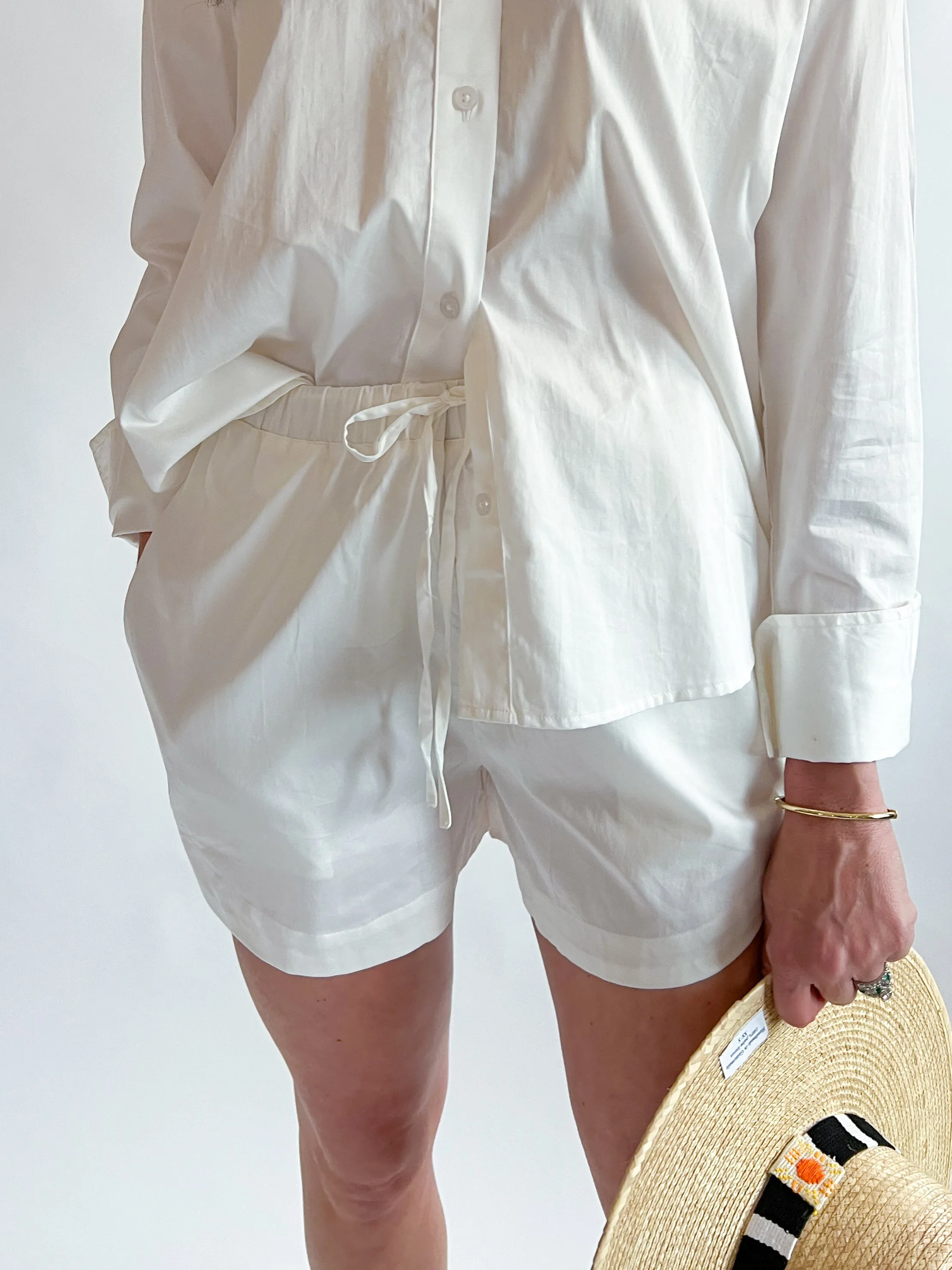 Alexis Cotton Drawstring Short