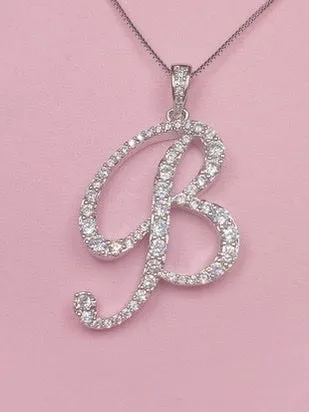 Alphabet Pendant Necklaces