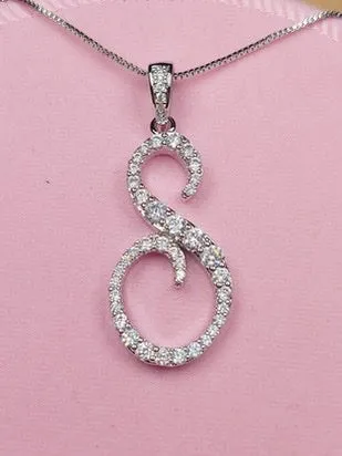 Alphabet Pendant Necklaces