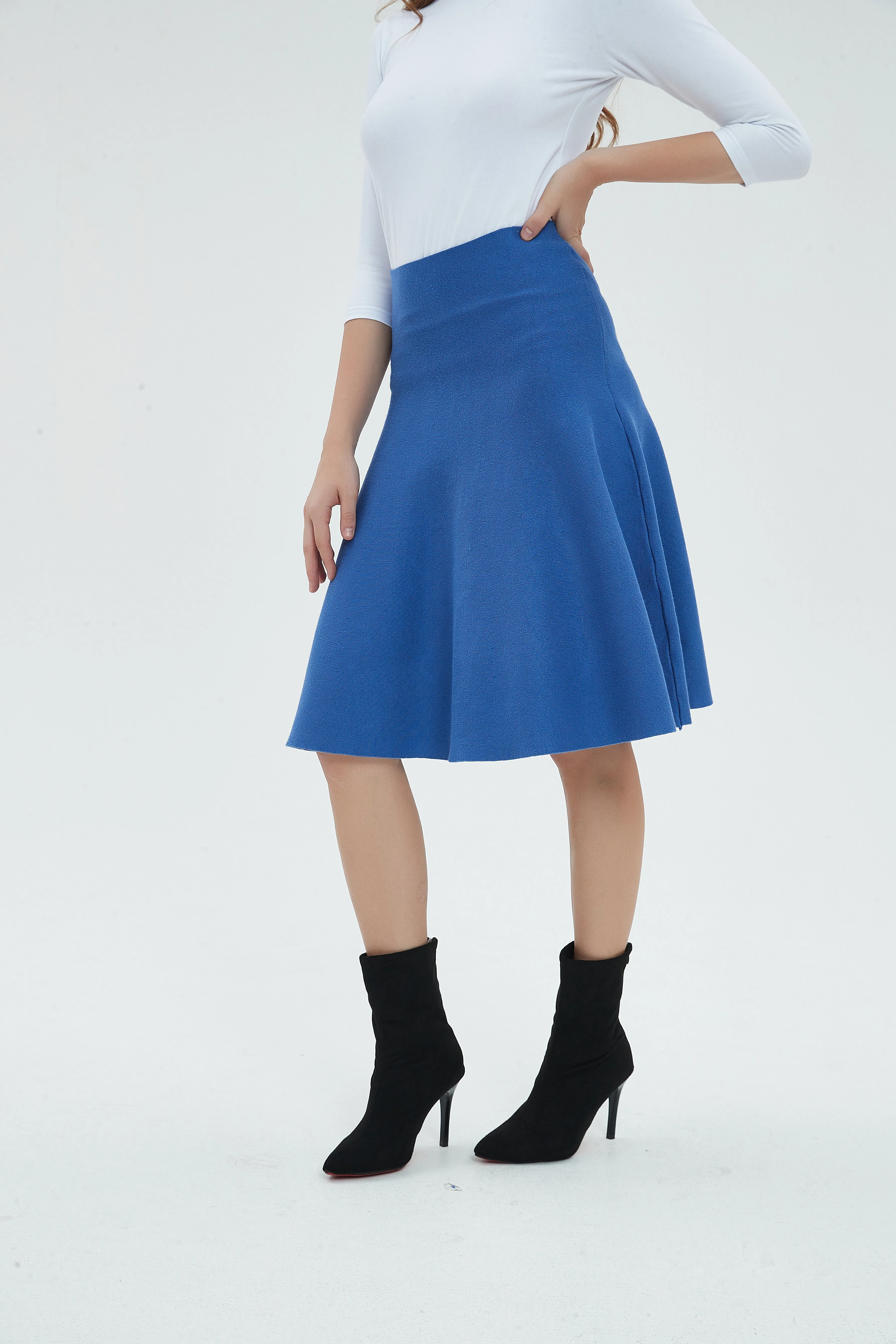 AMAZING  MM SKIRT - OCEAN DENIM From Mia Mod