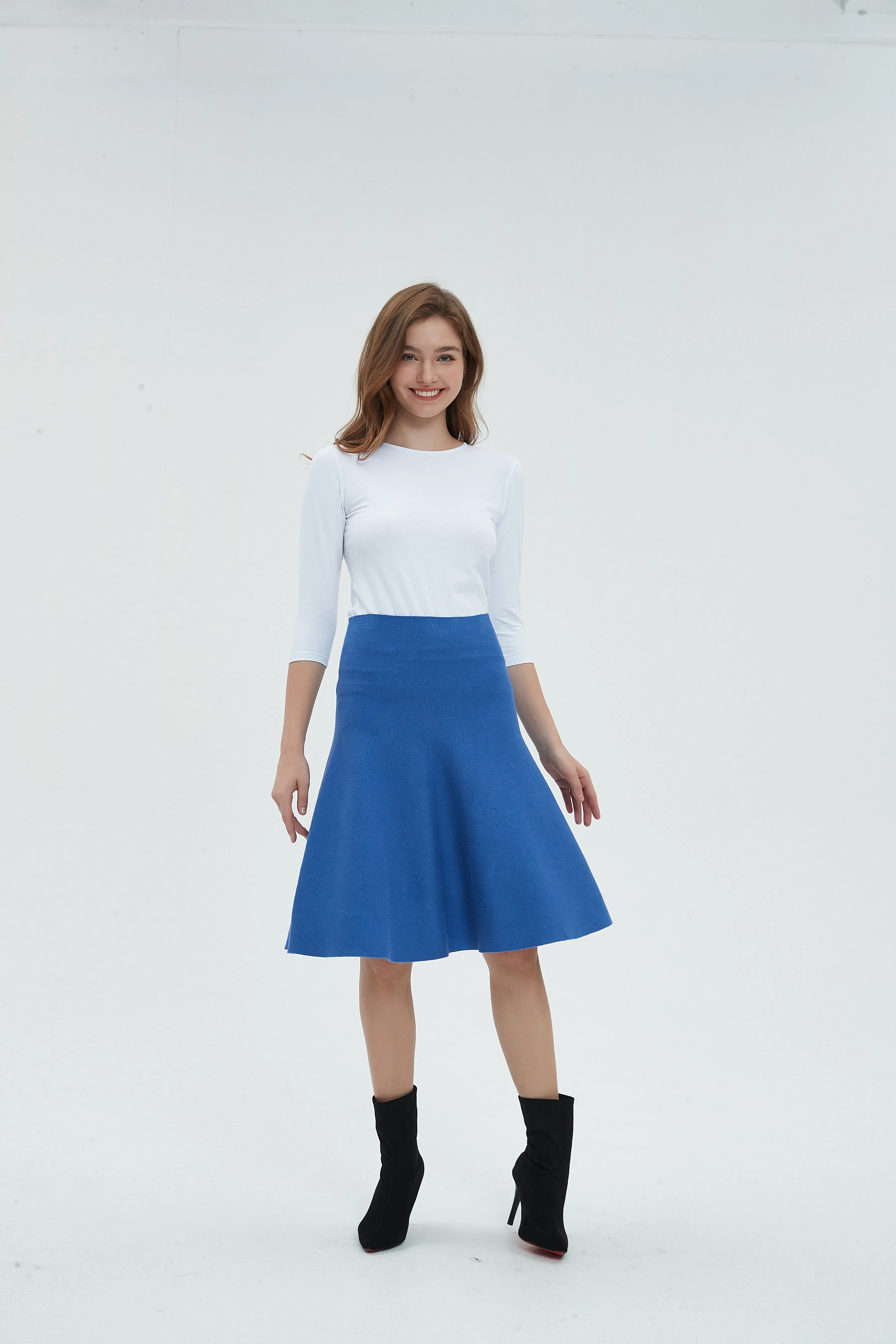 AMAZING  MM SKIRT - OCEAN DENIM From Mia Mod