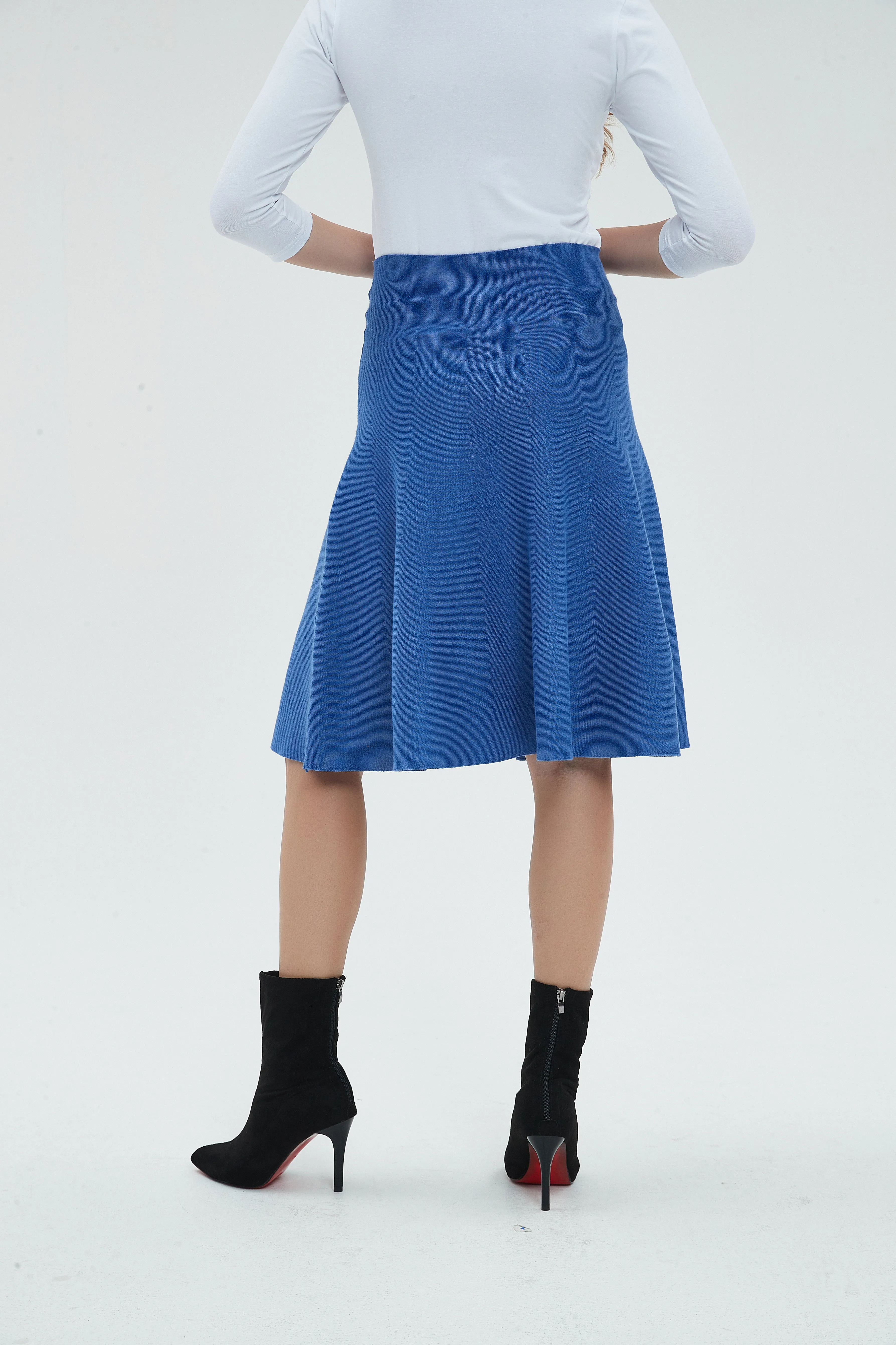 AMAZING  MM SKIRT - OCEAN DENIM From Mia Mod
