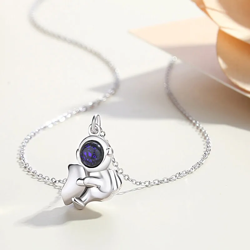 Astronaut Magnetic Matching Necklaces