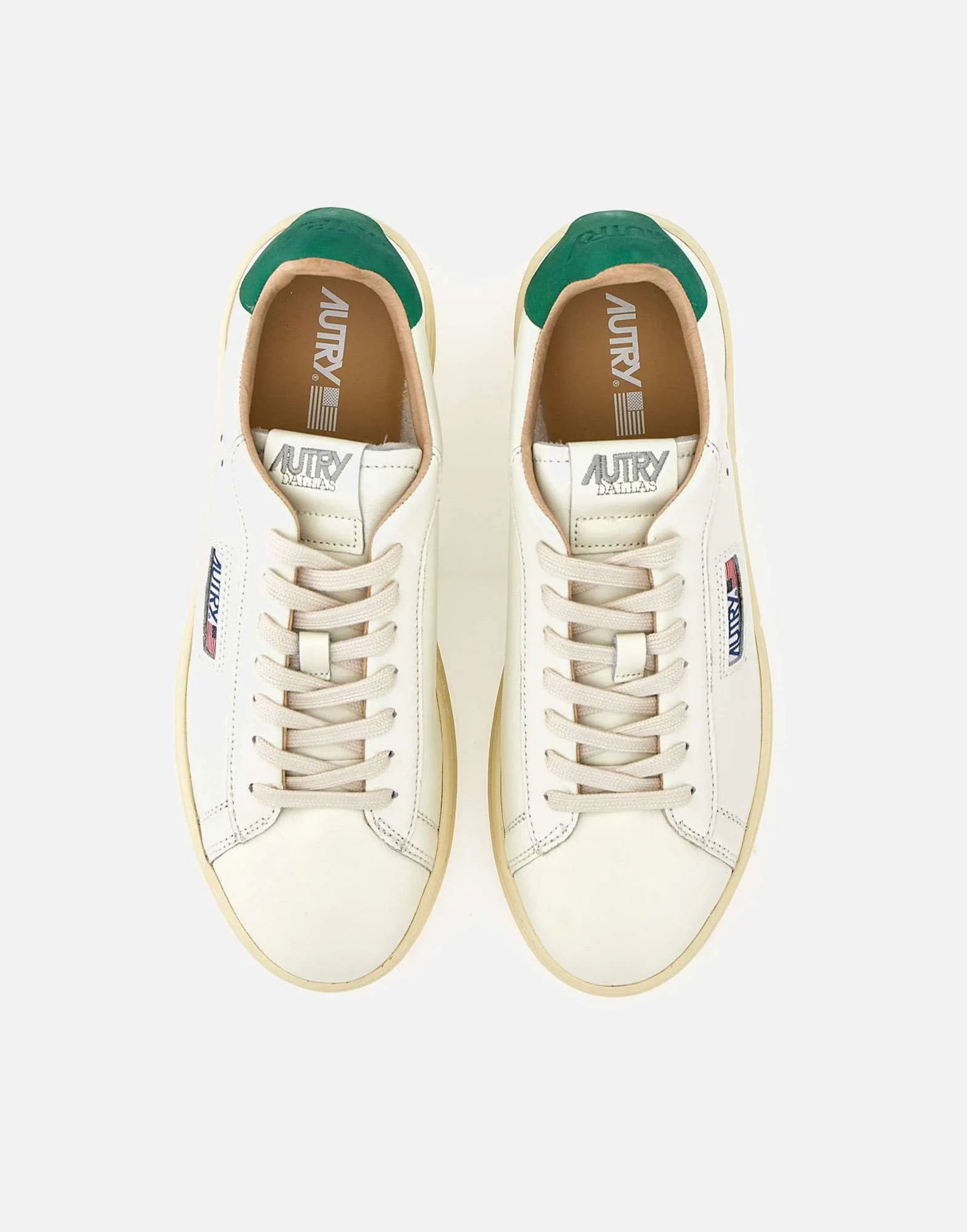 Autry Dallas herrläder sneakers smör