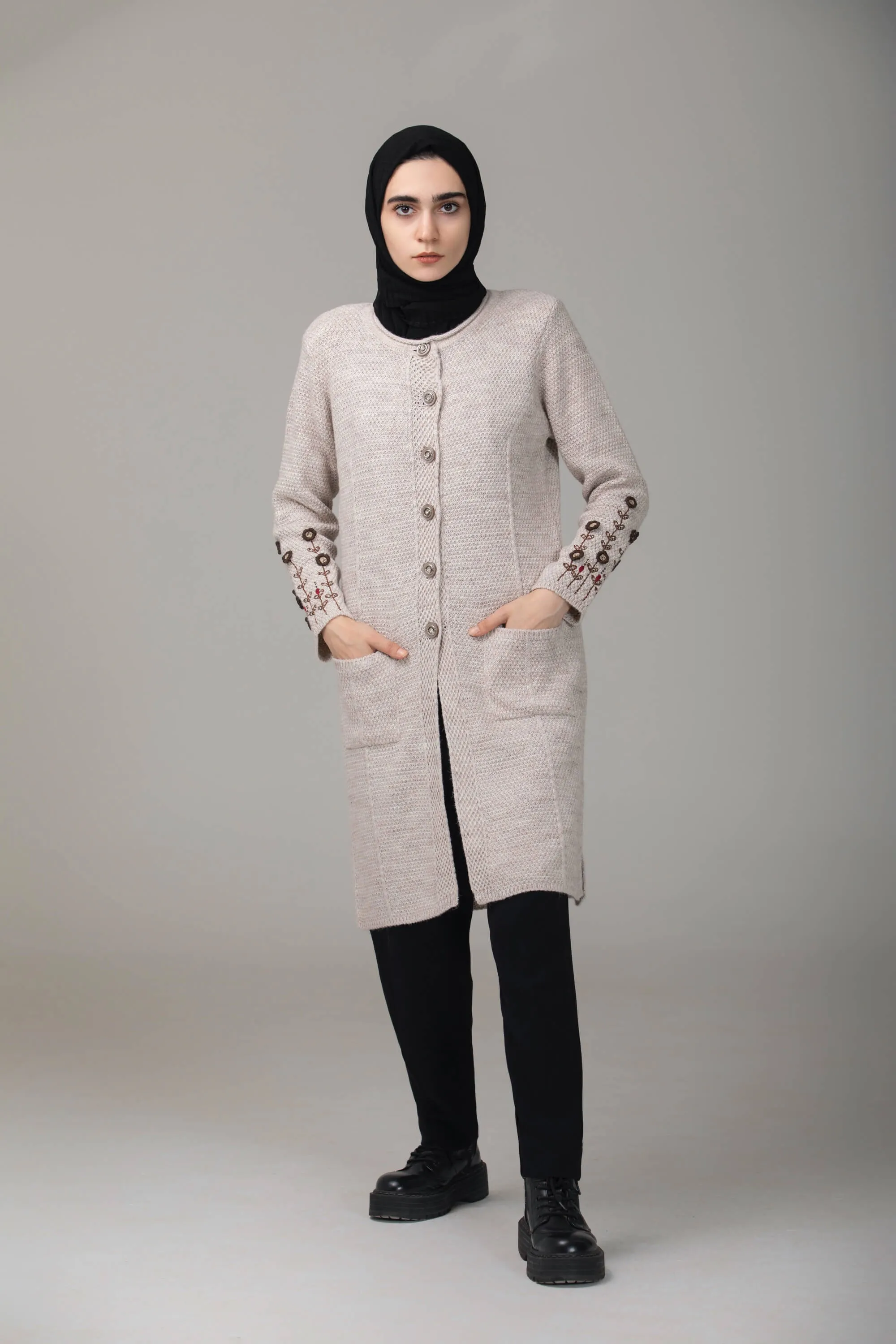 Bahija Modest Sweatshirt  | Cream