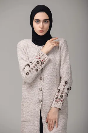 Bahija Modest Sweatshirt  | Cream