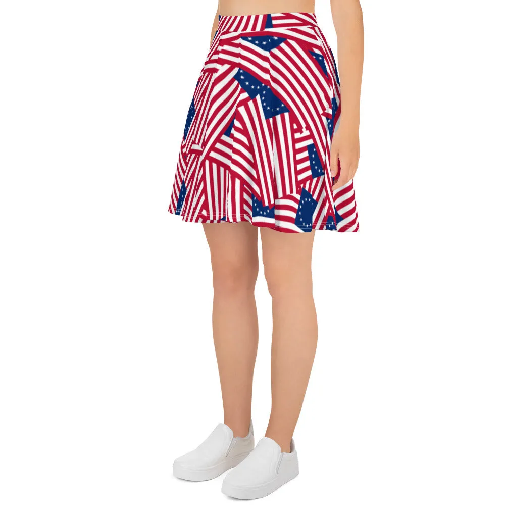 Betsy Ross Flag Skirt