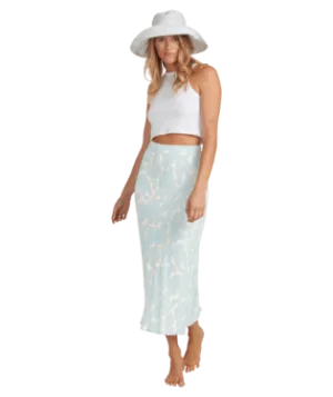 BIllabong Soft Parade Midi Skirt CREAM
