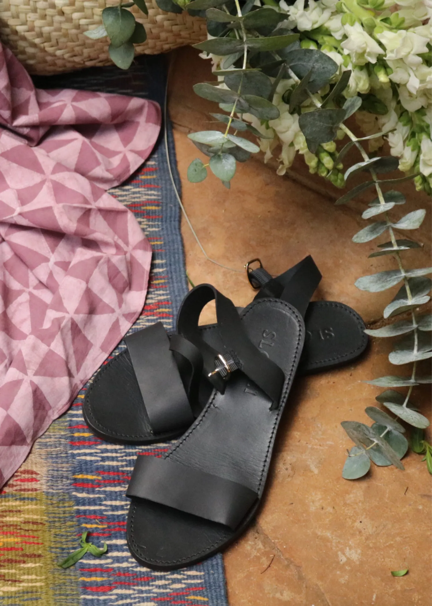 Black 24/7 Sandal