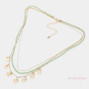 Bloom & Shine - Mint Necklace