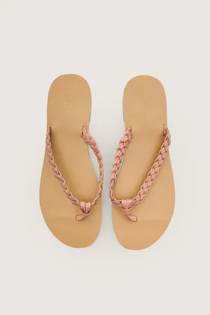 Braided Thong Sandals