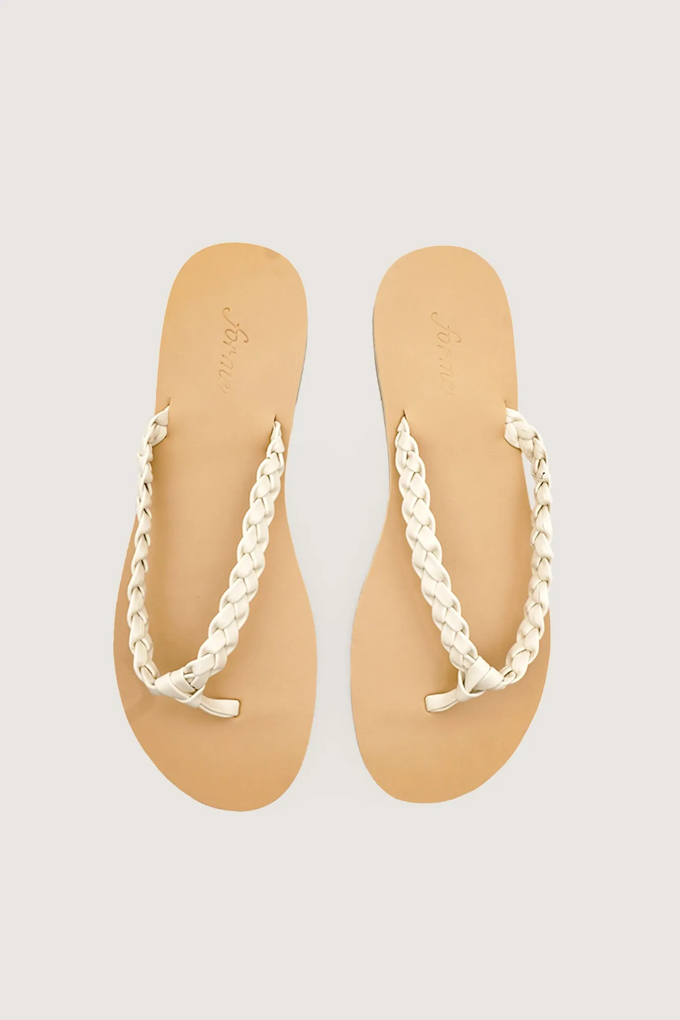 Braided Thong Sandals