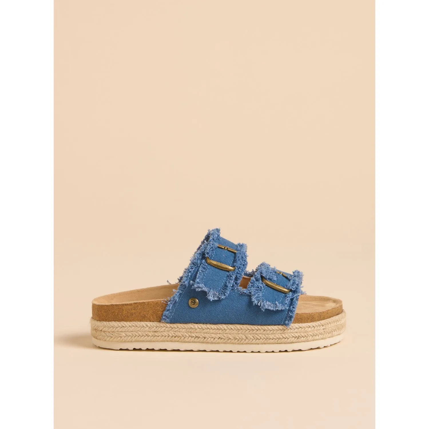 Brakeburn 5 Denim Platform Sandals