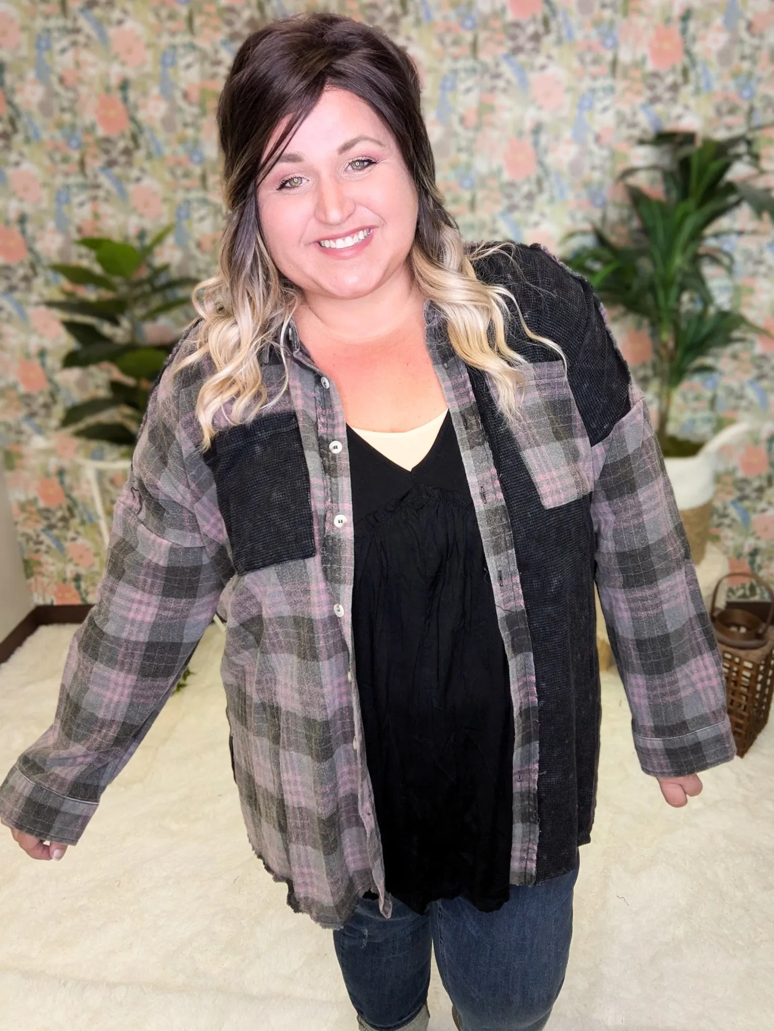 Candy Fit   Flow Short Sleeve Babydoll Top