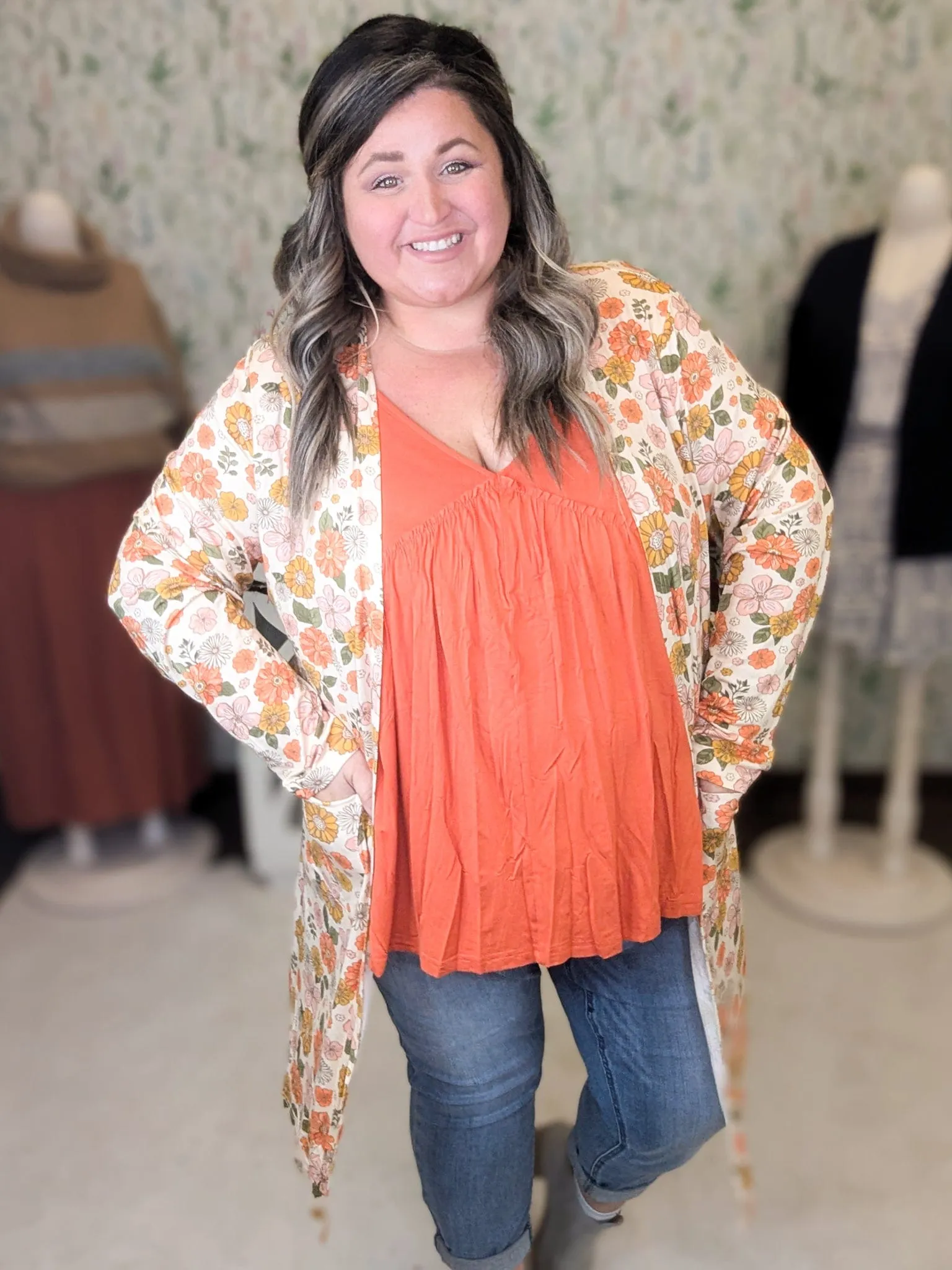 Candy Fit   Flow Short Sleeve Babydoll Top