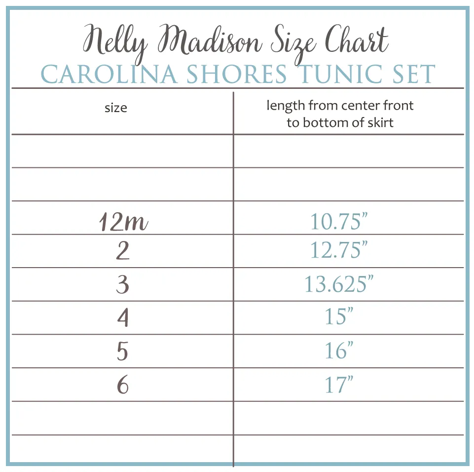 Carolina Shore Tunic Set