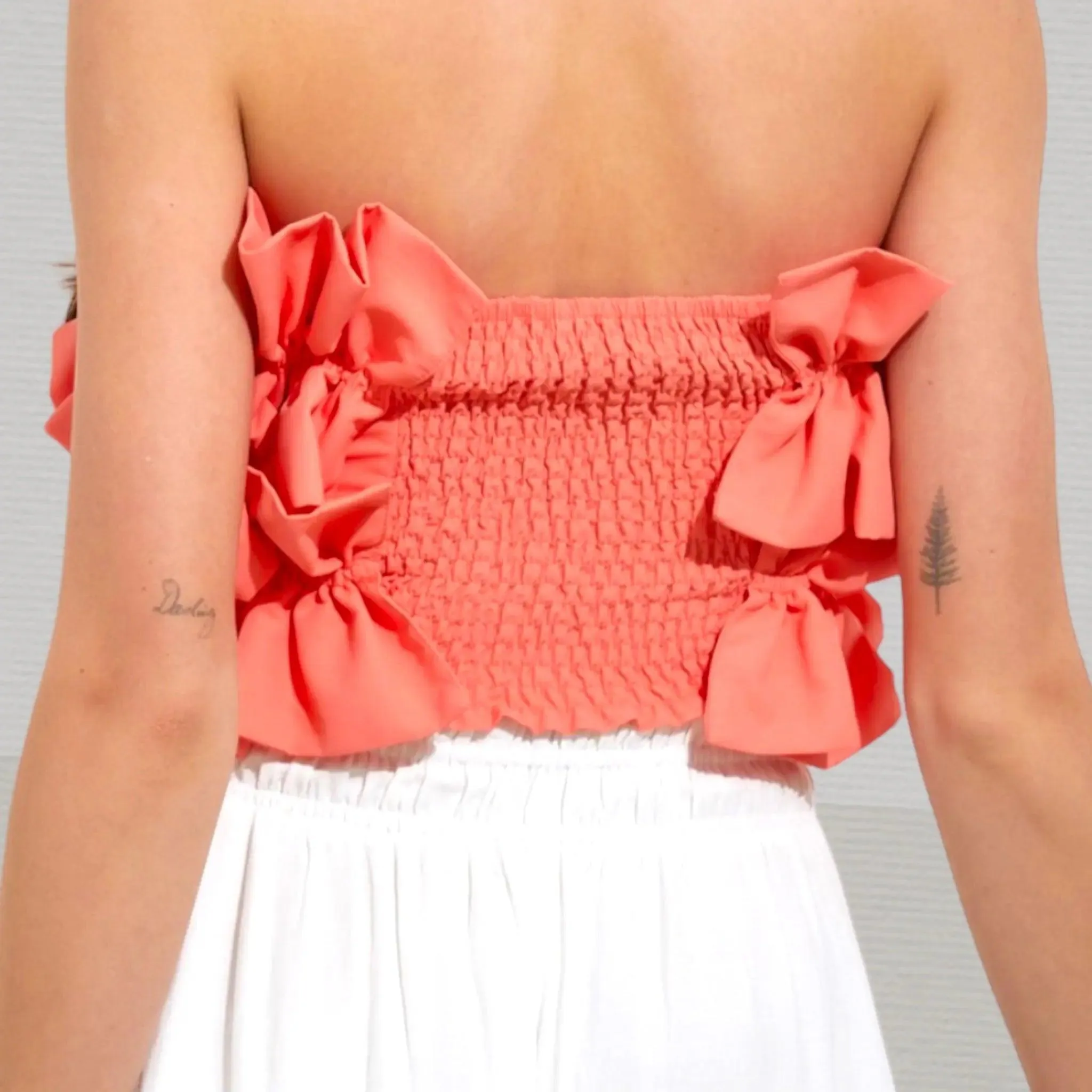 Castarra Ruffle Top
