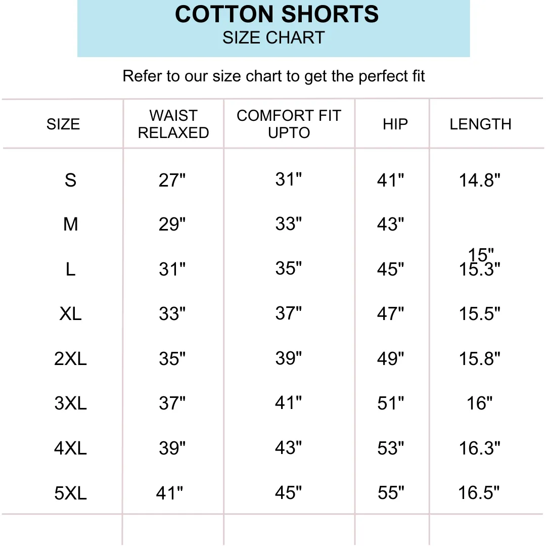 Cement Grey Cotton Shorts