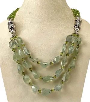 Citrine Necklace 'Garland'