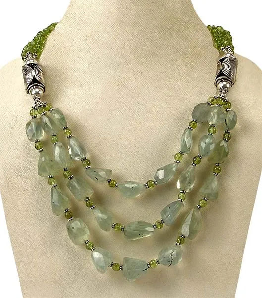 Citrine Necklace 'Garland'