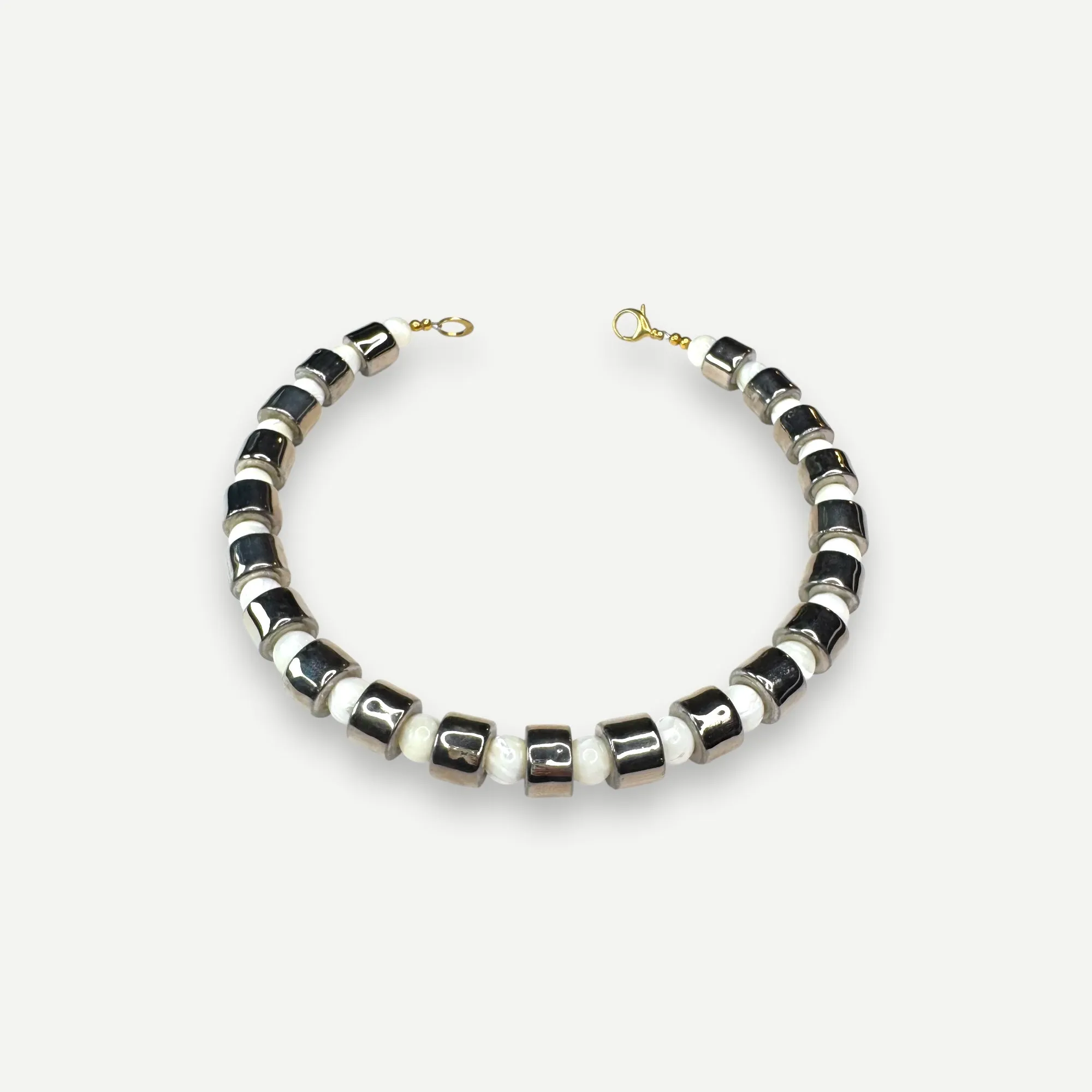 COIN & MOTHER OF PEARL SUNDRY.  BEAD TWO.