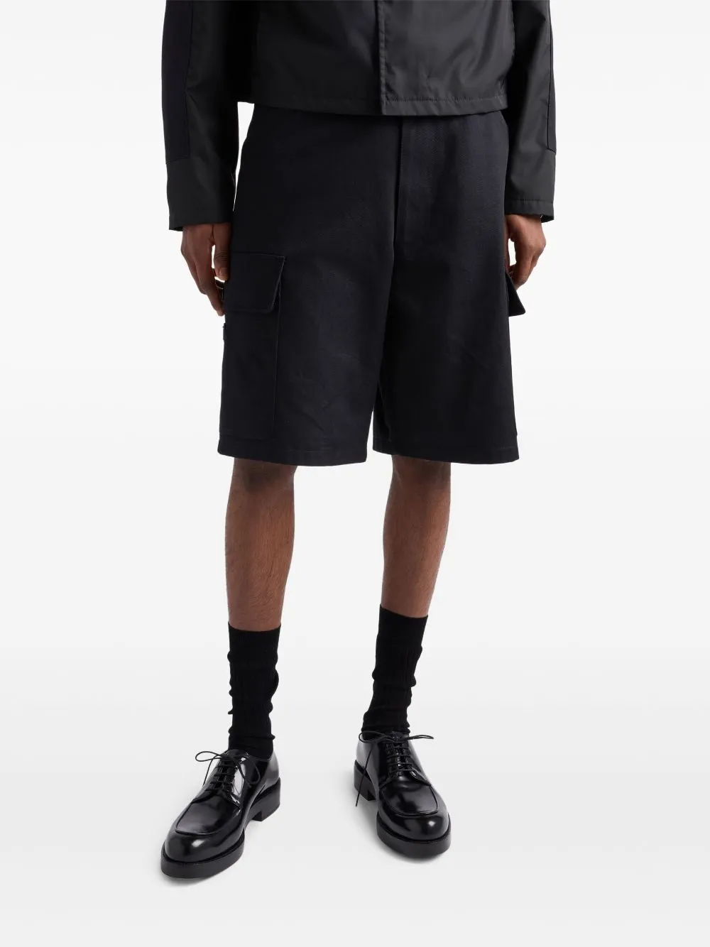 Cotton bermuda shorts