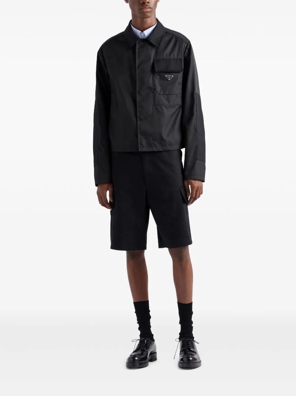 Cotton bermuda shorts