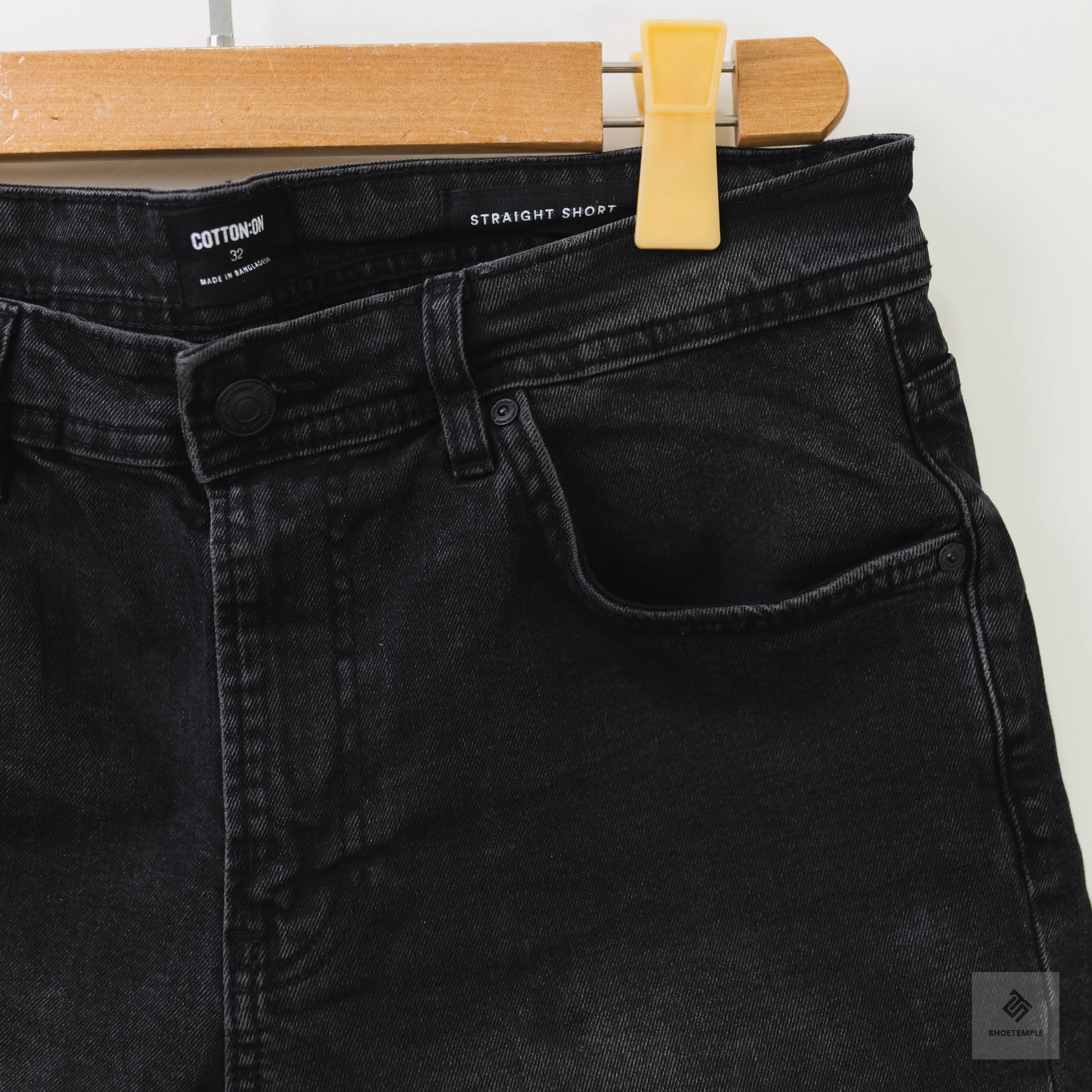 Cotton On Black Denim Shorts