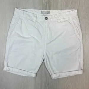 Cotton On Mens White Chino Shorts Size 34