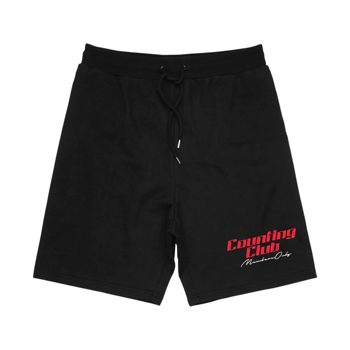 Counting Club Members Only Embroidered Shorts