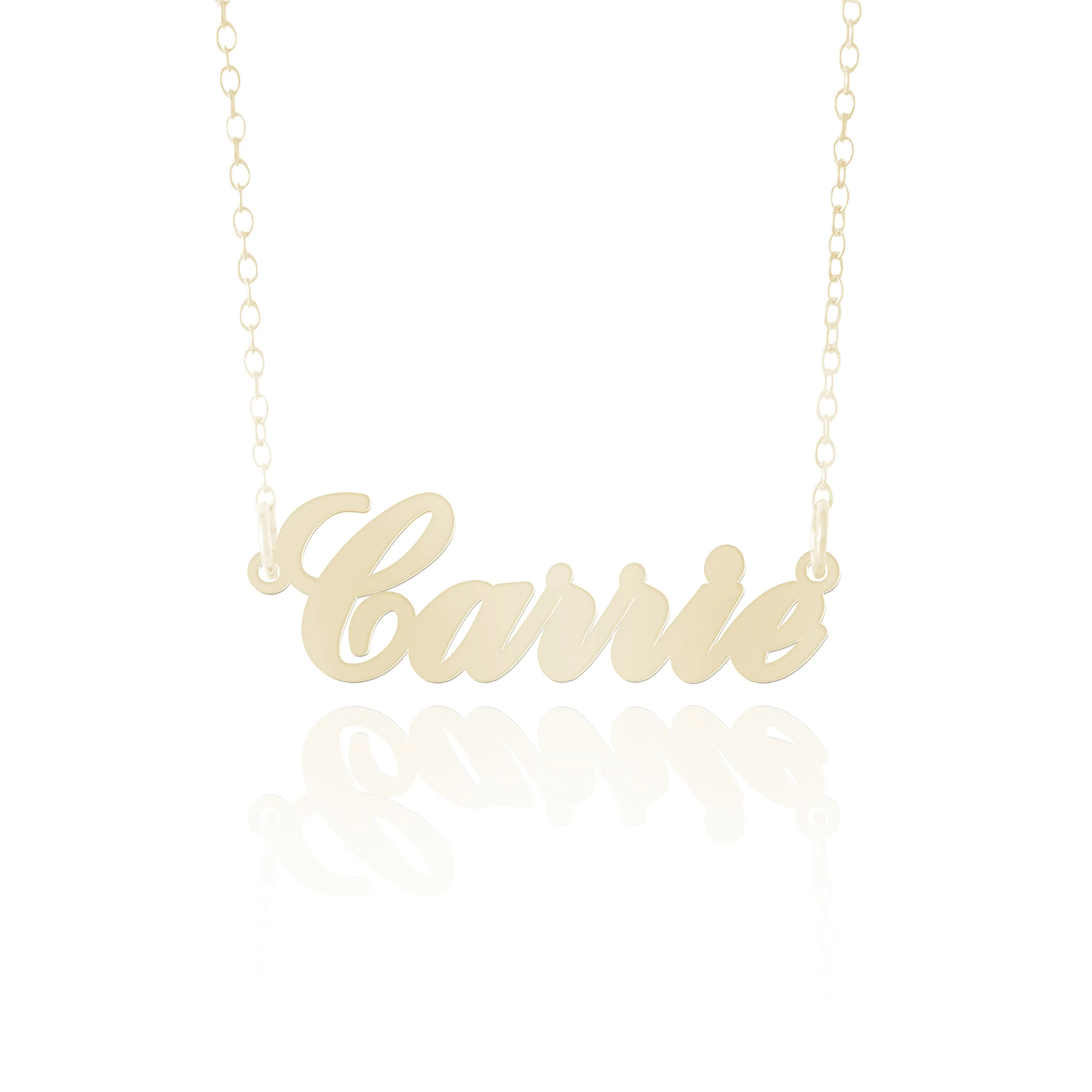 Custom Gold Name Necklace