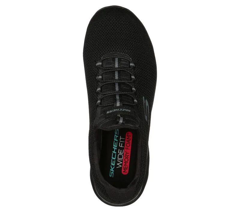 Damen Wide Fit Skechers 149206 Summits Cool Classic Walking Sneakers