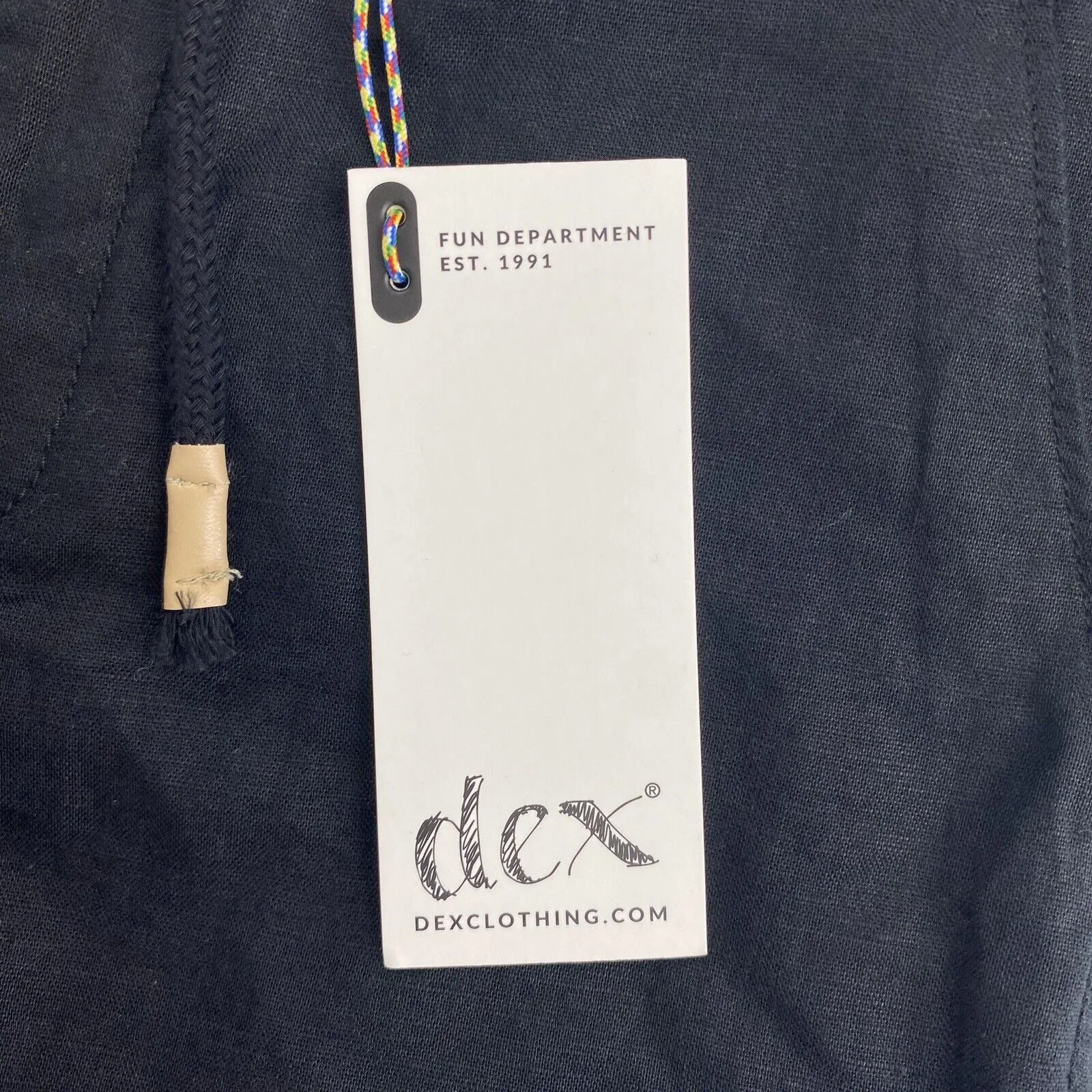 Dex Clothing Womens Black Chino Shorts Size 8 / Small (New)