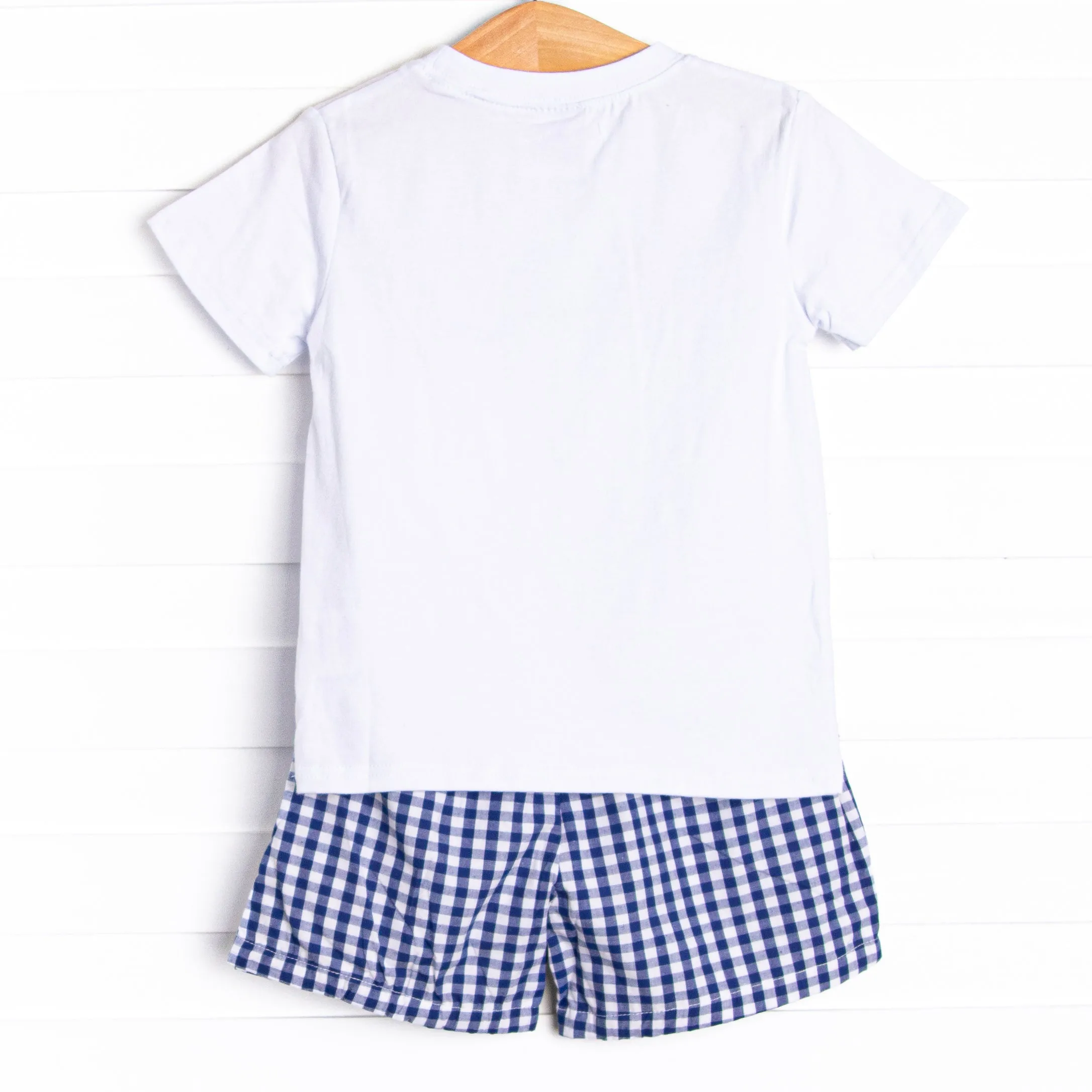 Dino Days Short Set, Blue