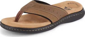 Dockers Men's Laguna Flip Flop, Dark Tan, 10 M US