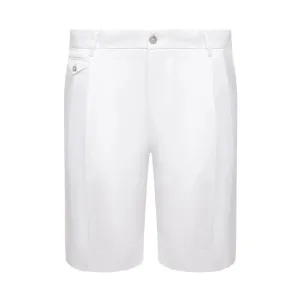 Dolce & Gabbana White Cotton Short