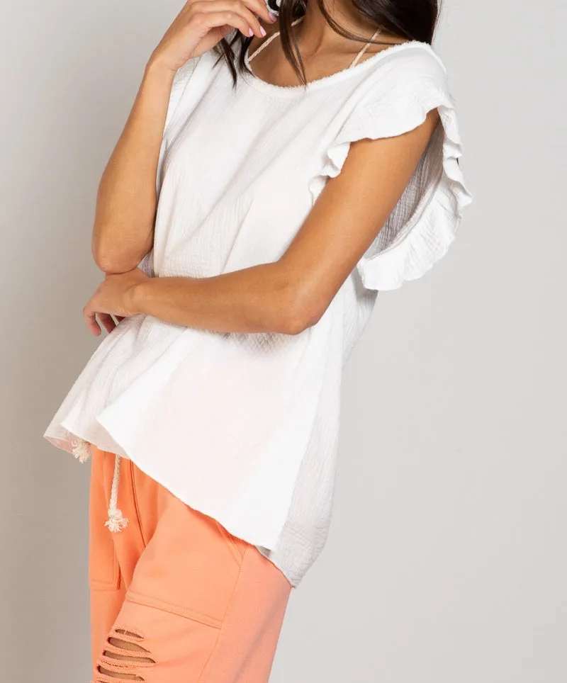 Double Gauze Top