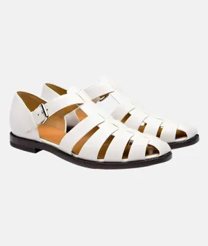 Elegant, fashionable strappy sandals