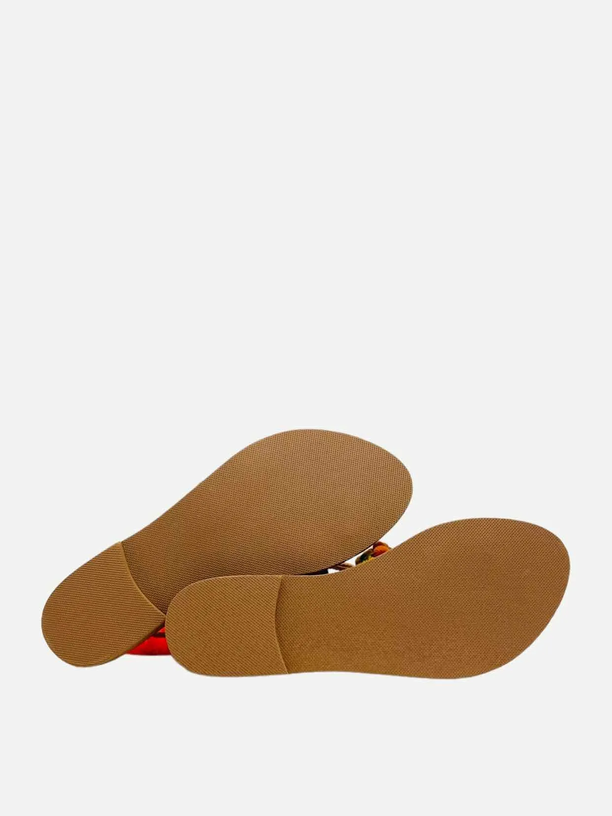 ELINA LINARDAKI Gladiator Beige Multicolor Sandals 37