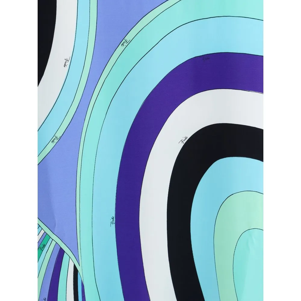 Emilio Pucci Iride print long Skirt