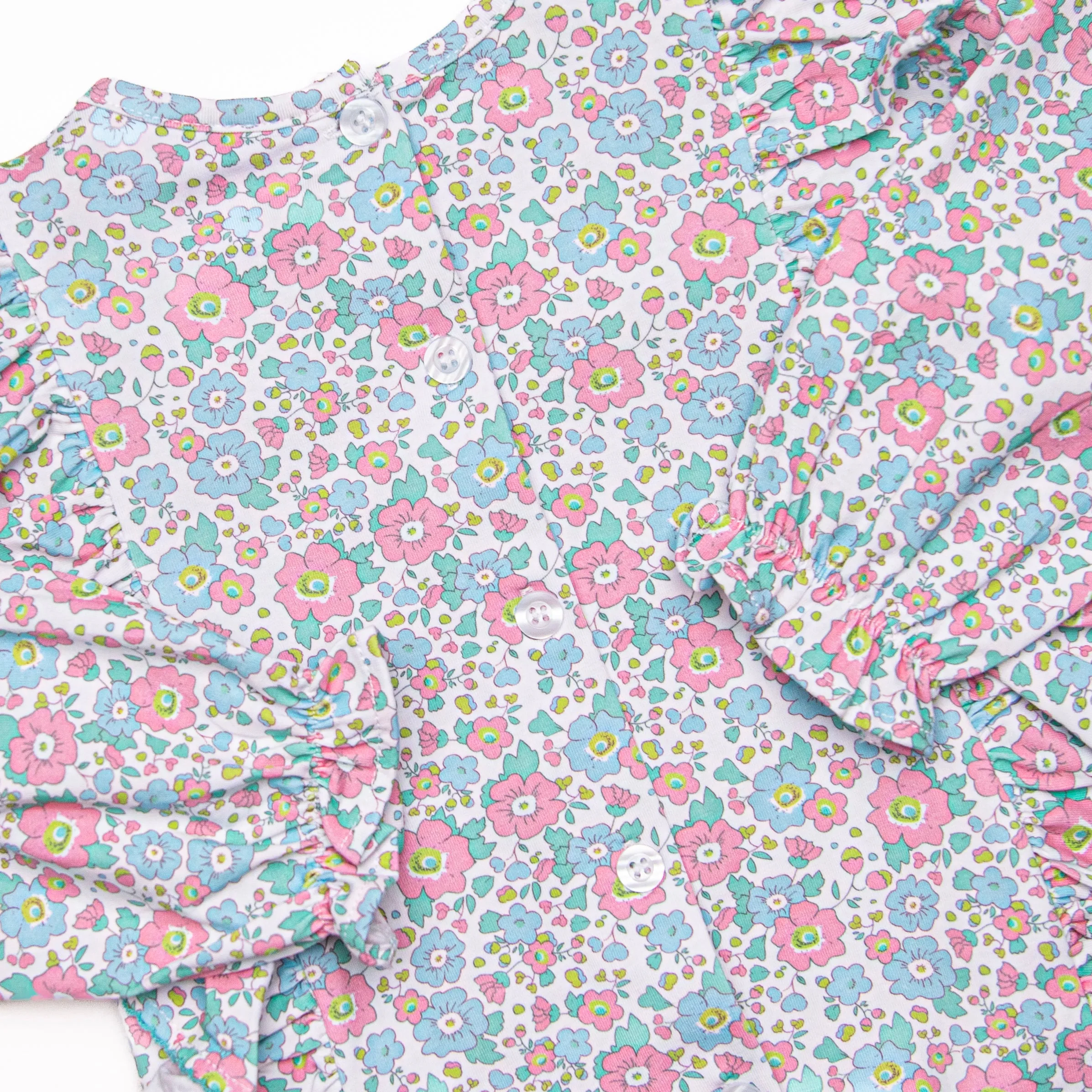 Fan Favorite Florals Top, Green