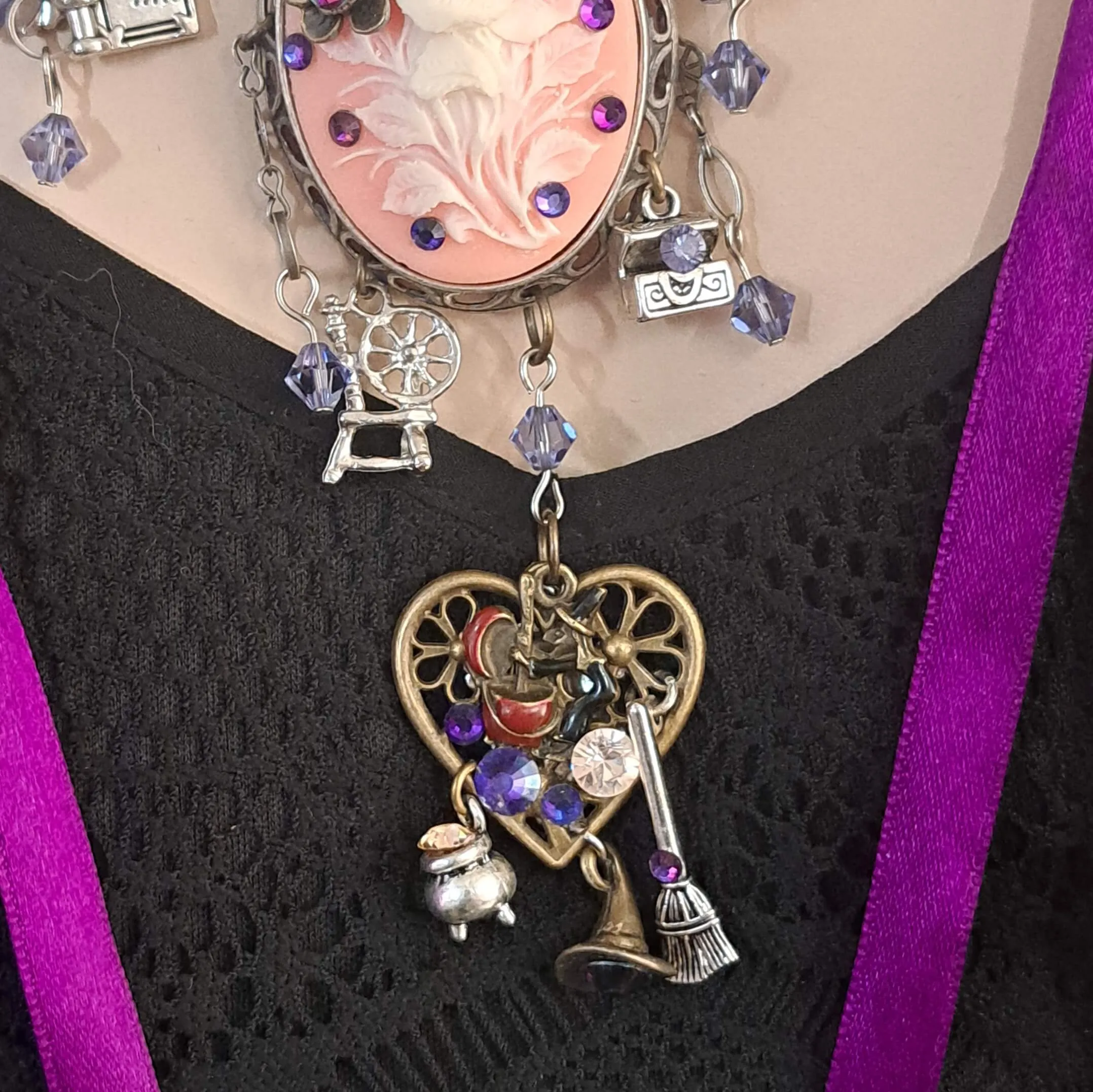 Fantasy Witchy Statement Necklace