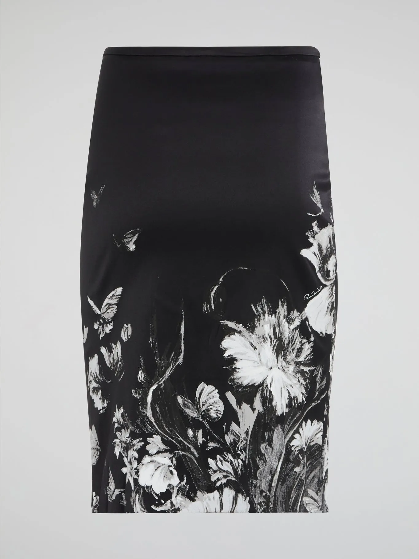 Flora Print Pencil Skirt