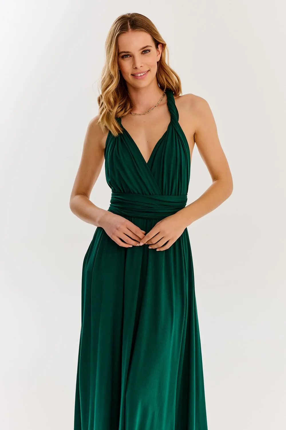 Forest Dream infinity maxi dress
