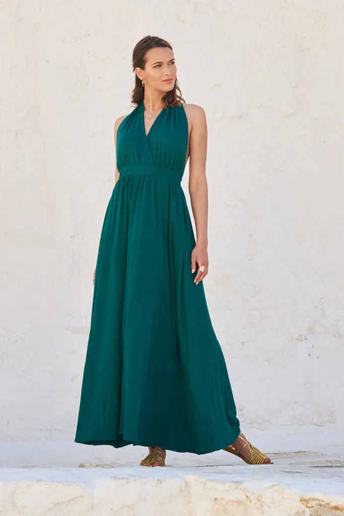 Forest Dream infinity maxi dress
